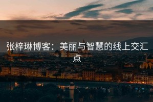 张梓琳博客：美丽与智慧的线上交汇点